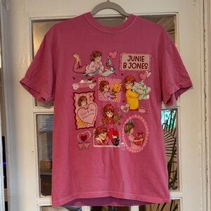 Pink Junie B Jones Comfort Colors Women’s Tee Shirt